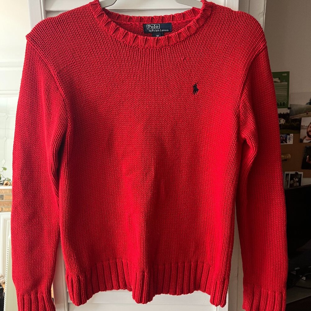 Red Polo by Ralph Lauren Cable Knit Sweater